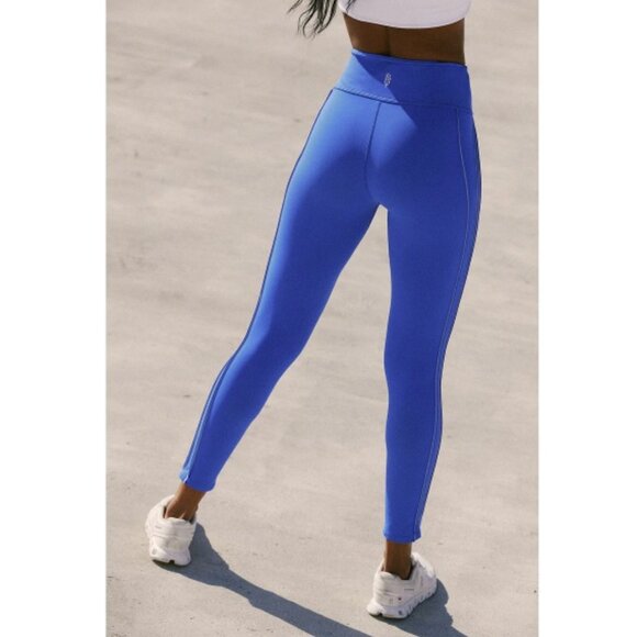 Free People / FP Movement Run in Dawn Leggings, Electric Blue/Cobalt | Medium - Picture 2 of 7